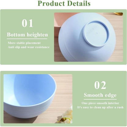 8er Set Berglander Plastik Schüsseln 760 ml