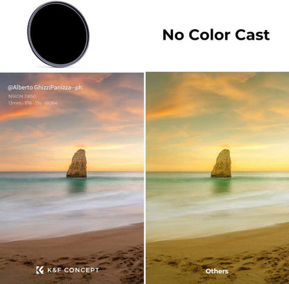 K&F Concept Nano-X 105mm ND1000 Graufilter Slim Neutral 10 Stop