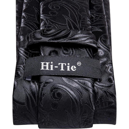 Krawatten Set Schwarz Geschenke für Männer Herren Krawatte