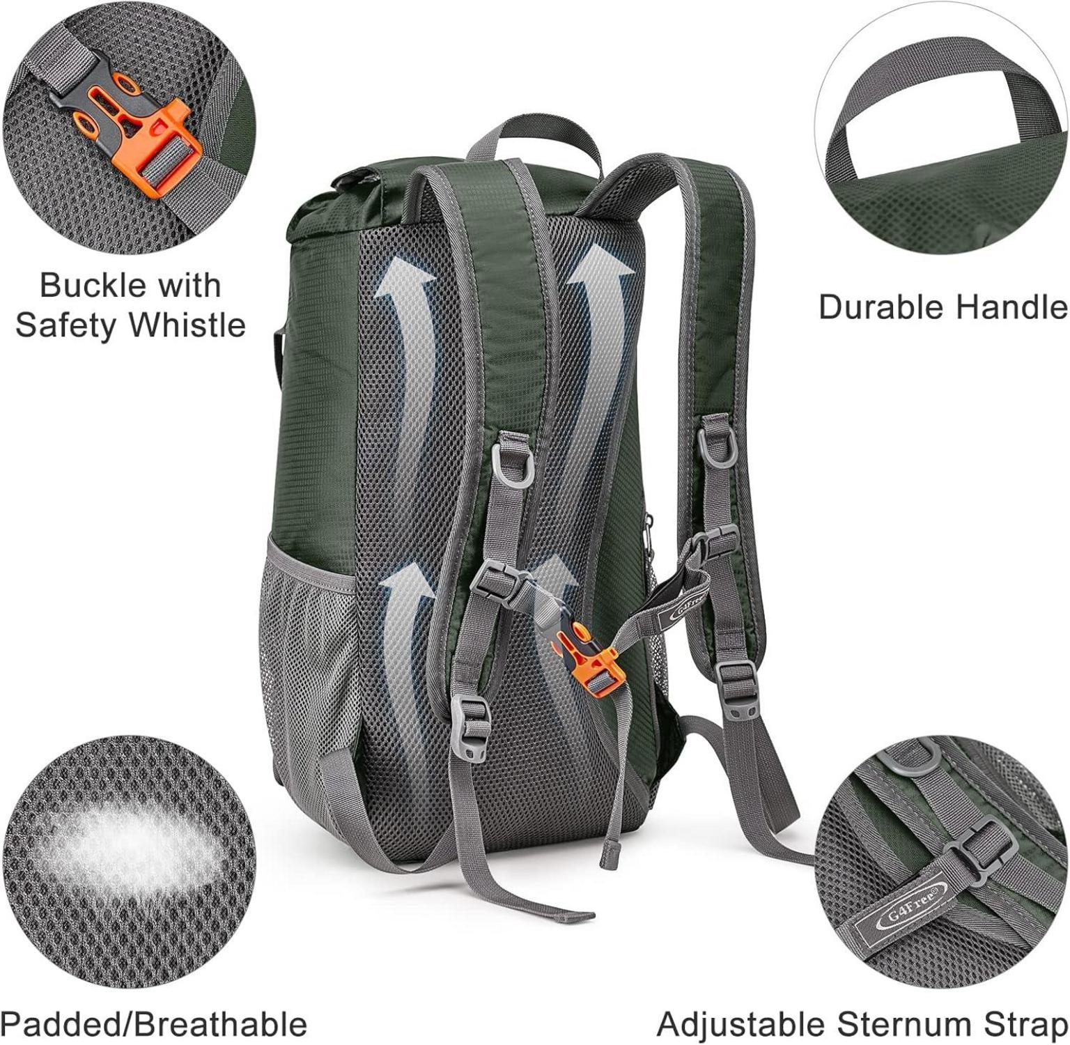 Ultraleichter 15L Trekkingrucksack Damen Herren Wanderrucksack Outdoor