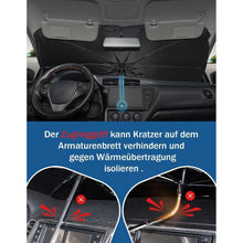 Sonnenschutz Auto Windschutzscheibe UV-Schutz 2024 Upgrade