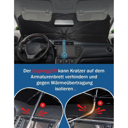Sonnenschutz Auto Windschutzscheibe UV-Schutz 2024 Upgrade