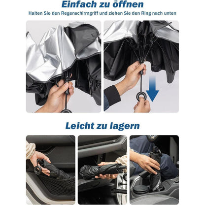 Sonnenschutz Auto Windschutzscheibe UV-Schutz 2024 Upgrade