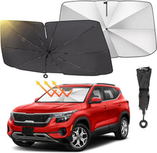 Sonnenschutz Auto Windschutzscheibe UV-Schutz 2024 Upgrade