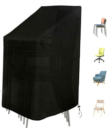 Gartenstühle Abdeckung 420D Schutzhülle Wasserdicht Winddicht