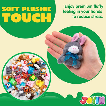 36er Mini Plüschtiere Set für Kinder 7.62cm Schlüsselanhänger Party Füller