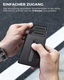 Airtag Kartenetui RFID Schutz Herren Geldbörse Slim Wallet