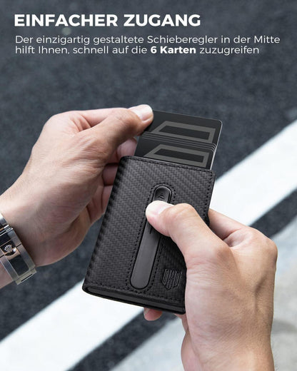 Airtag Kartenetui RFID Schutz Herren Geldbörse Slim Wallet