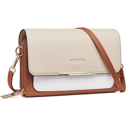 Kleine Damen Umhängetasche PU Leder Crossbody Schultertasche