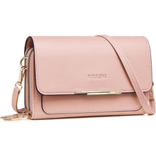 Kleine Damen Umhängetasche Crossbody Handy in Lederoptik
