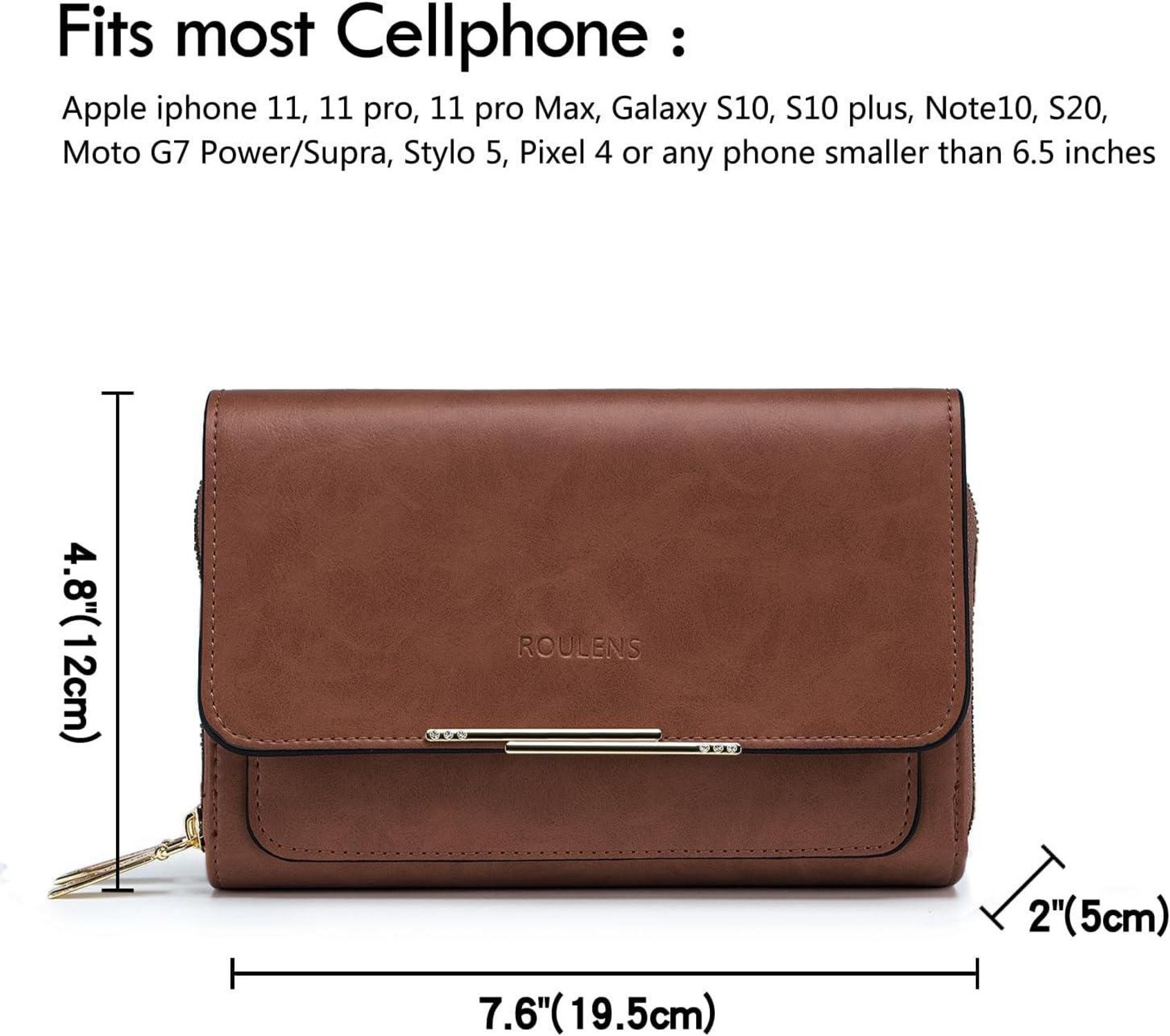 Kleine Damen Umhängetasche PU Leder Crossbody Reisepass