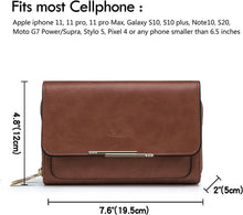 Kleine Damen Umhängetasche PU Leder Crossbody Reisepass