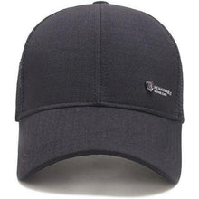 YAMEE Herren Baseball Cap Sommer Mesh, Grau | Sonnenschutz & Atmungsaktiv