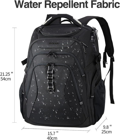 Laptop Rucksack 18,4 Zoll Hartschale RFID USB Business Backpack