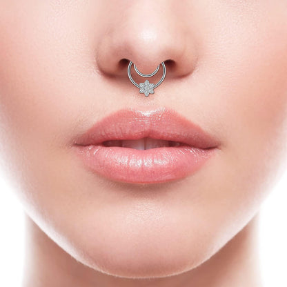 Mayhoop Fake Nasenring Set mit 12-16Stk 20G 8mm Piercings Edelstahl