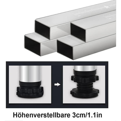 Verstellbarer Maschinen Sockel für Trockner, Waschmaschine & Co.