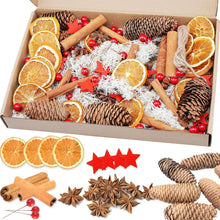 Weihnachtskranz Deko Potpourri Set Tannenzapfen Zimtstangen