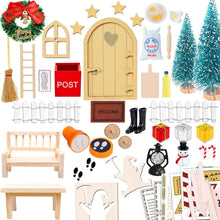 Wichteltür Zubehör Miniatur Elfentür Weihnachtsdeko Baustelle