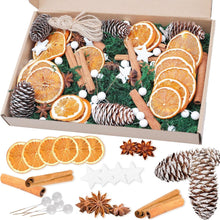 107er Weihnachtsdekoration Bastelset Natur Potpourri Adventskranz