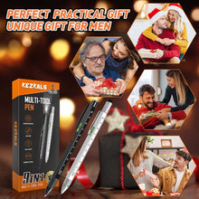 KEZKALS 9-in-1 Multifunktionsstift Set Silber - Geschenke