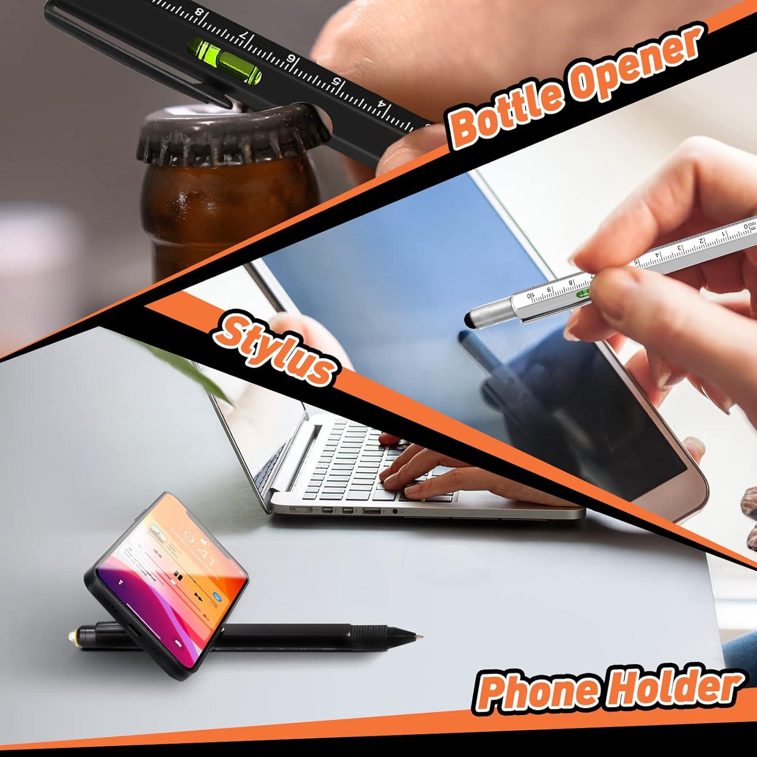 KEZKALS 9-IN-1 Kugelschreiber Multifunktionsstift Männer Geschenke