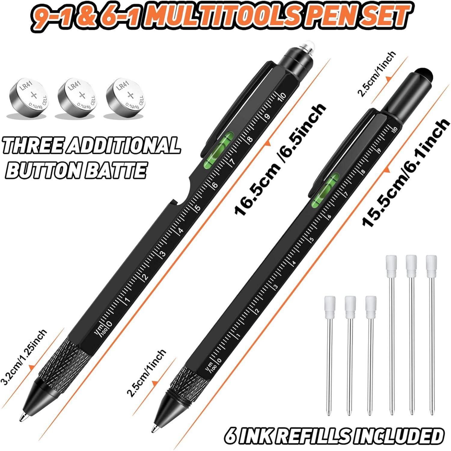 Multifunktionsstift Set 9-in-1 - Geschenke Adventskalender Männer