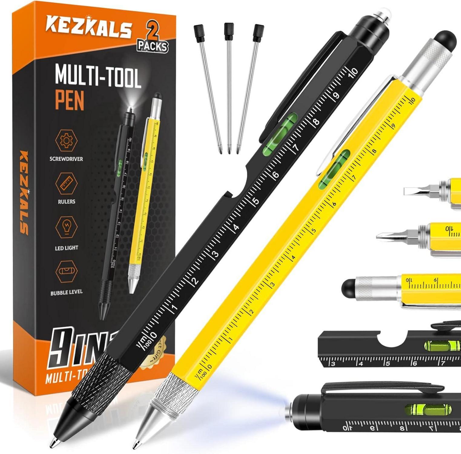 Multifunktionswerkzeug-Stiftset 9-in-1, Geschenk für Männer