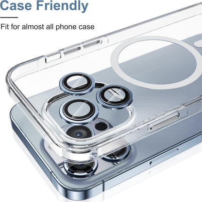 WSKEN Kameraschutzglas für iPhone 13 Pro Max, 9H Härte, Kratzfest, Blasenfrei, 3 Stück