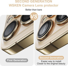 WSKEN iPhone 13 Pro/Pro Max Kamera Schutzglas, 9H