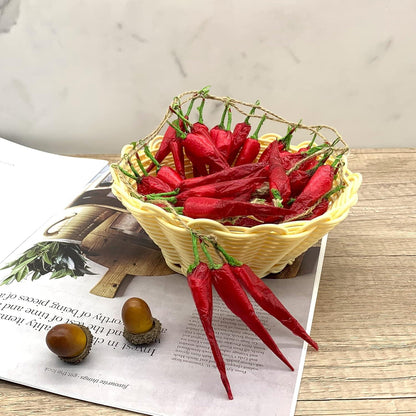 DHER Künstlicher Gemüsezopf für Zuhause und Garten