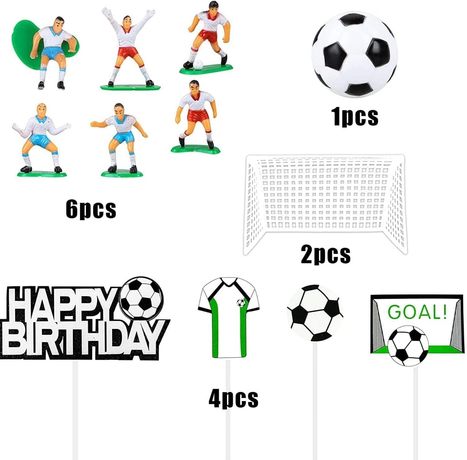 Tortendeko Fußball Cake Topper Geburtstag Deko Kinder Torte