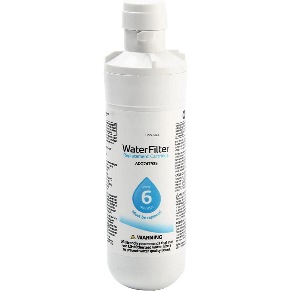 Wasserfilter 3er-Pack für Kühlschrank Französische Türen