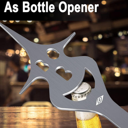 6 in 1 Fleischgabel Geschenke für Männer Grill Zubehör