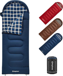 Kinderschlafsack für Winter Camping 170 x 70 cm 7°C 1.4 KG