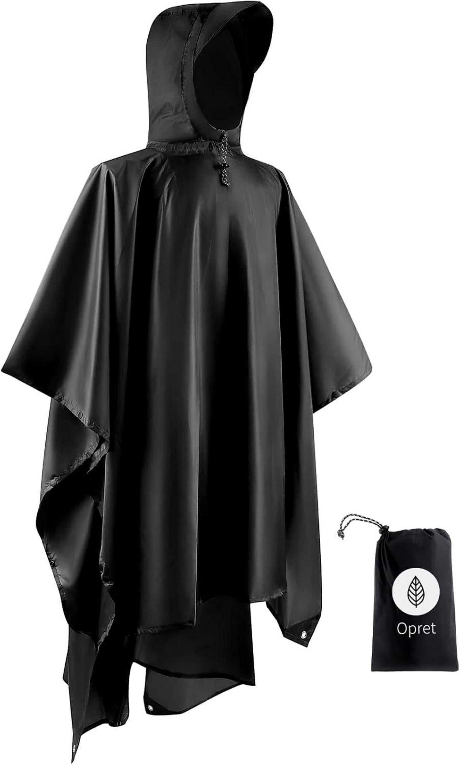 Opret Wasserdichter Regenponcho 3-in-1 Atmungsaktiv Wetterschutz
