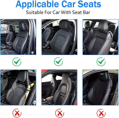 Auto Kopfstütze Kinder 360° Rotation Verstellbar Memory Foam