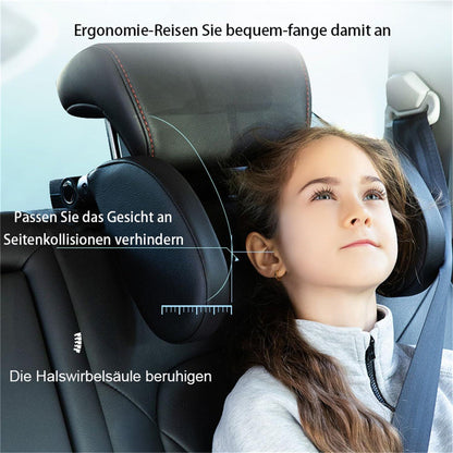 Kopfstütze Auto Kinder Memory Foam 360° Rotation Nackenstütze