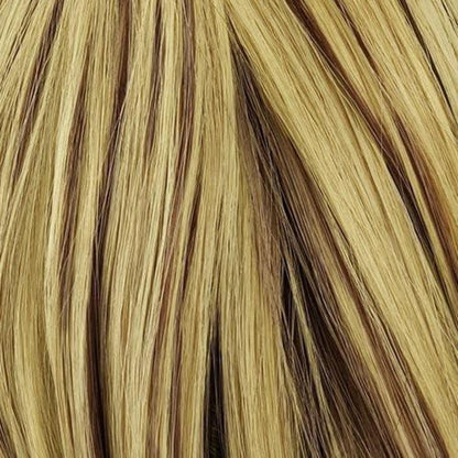 Haarteil Hair Extensions Honigblond Mischung Goldbraun 20cm
