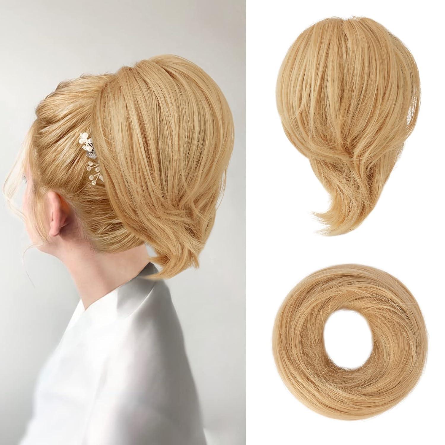Synthetisches Haarteil Hochwertige Hair Extensions 20cm - Helles