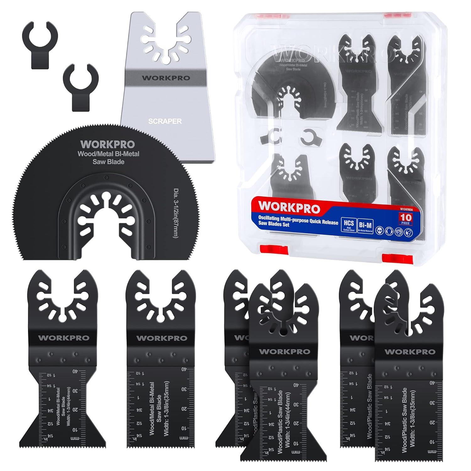 Oszillierendes Sägeblatt Set 10tlg. Multitool Zubehör Kit