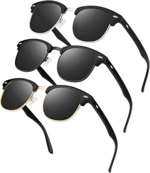 Polarisierte Retro Sonnenbrille UV400 für Reisen & Angeln