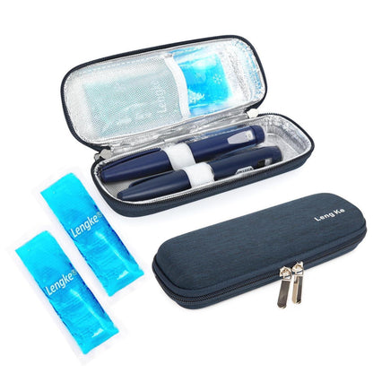 Insulin Kühltasche mit Kühlakkus – Reise Diabetiker Tasche