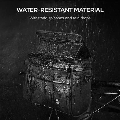 Fahrrad Lenkertasche wasserdicht mit TPU-Fenster und Schultergurt 20,5 x 18,3 x 12,5 cm