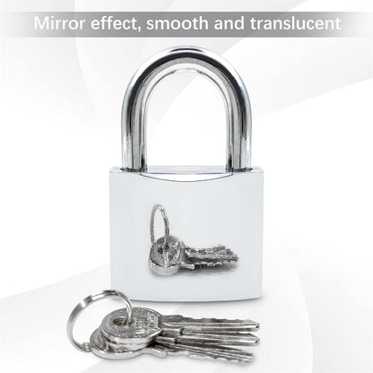 Vorhängeschloss 38mm mit Schlüssel für Spind, Werkzeugkisten, Lager - 1 Stück