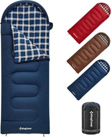 Kinder Schlafsack Winterdecke Camping Trekking 170x70cm 7°C 1.4 KG