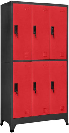 Schließfachschrank Metallschrank Lagerschrank Aktenschrank