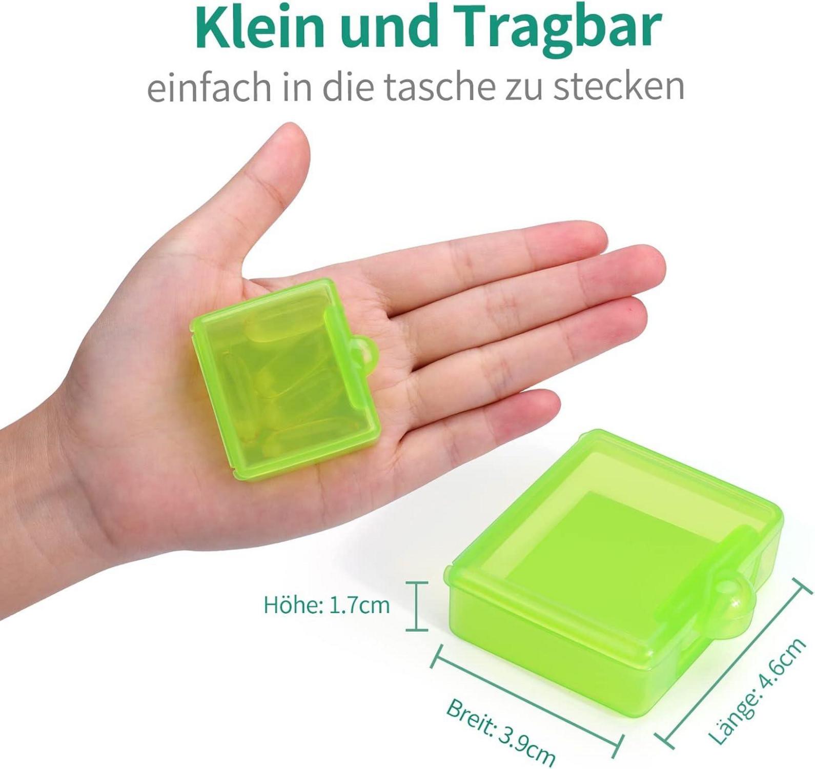 Tablettenbox Pillendose für Vitamine Fischöl Unterwegs Tragbar 3er Set