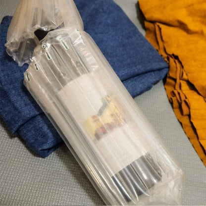 Weinflaschen-Schutz Luftpolster Beutel Set mit Luftpumpe