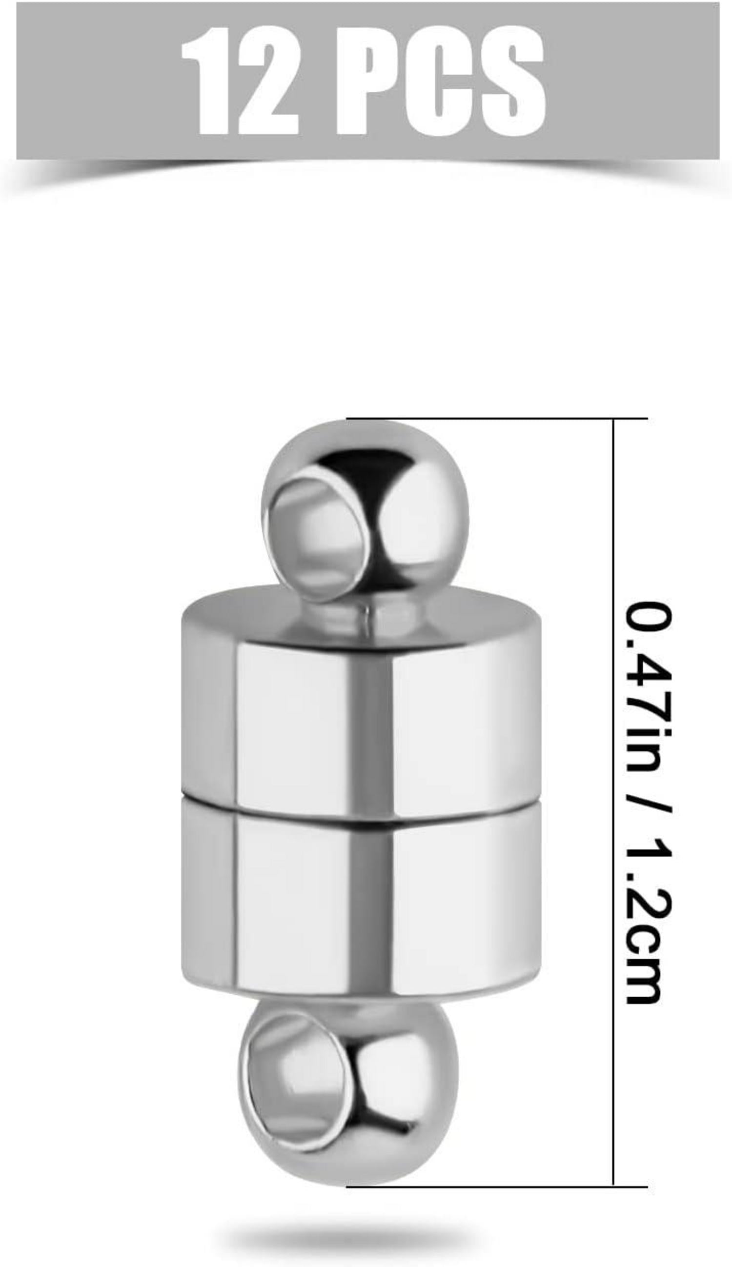 12 Stück Magnetische Schmuckverschlüsse für Armbänder in
