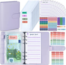 ANYUKE Budget Binder A6 Geldsparbuch mit Geldumschlägen